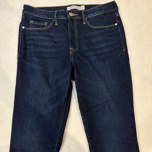 ATHLETA Sculptek Ultra Skinny Jean Pant in Navy Blue - Size 8